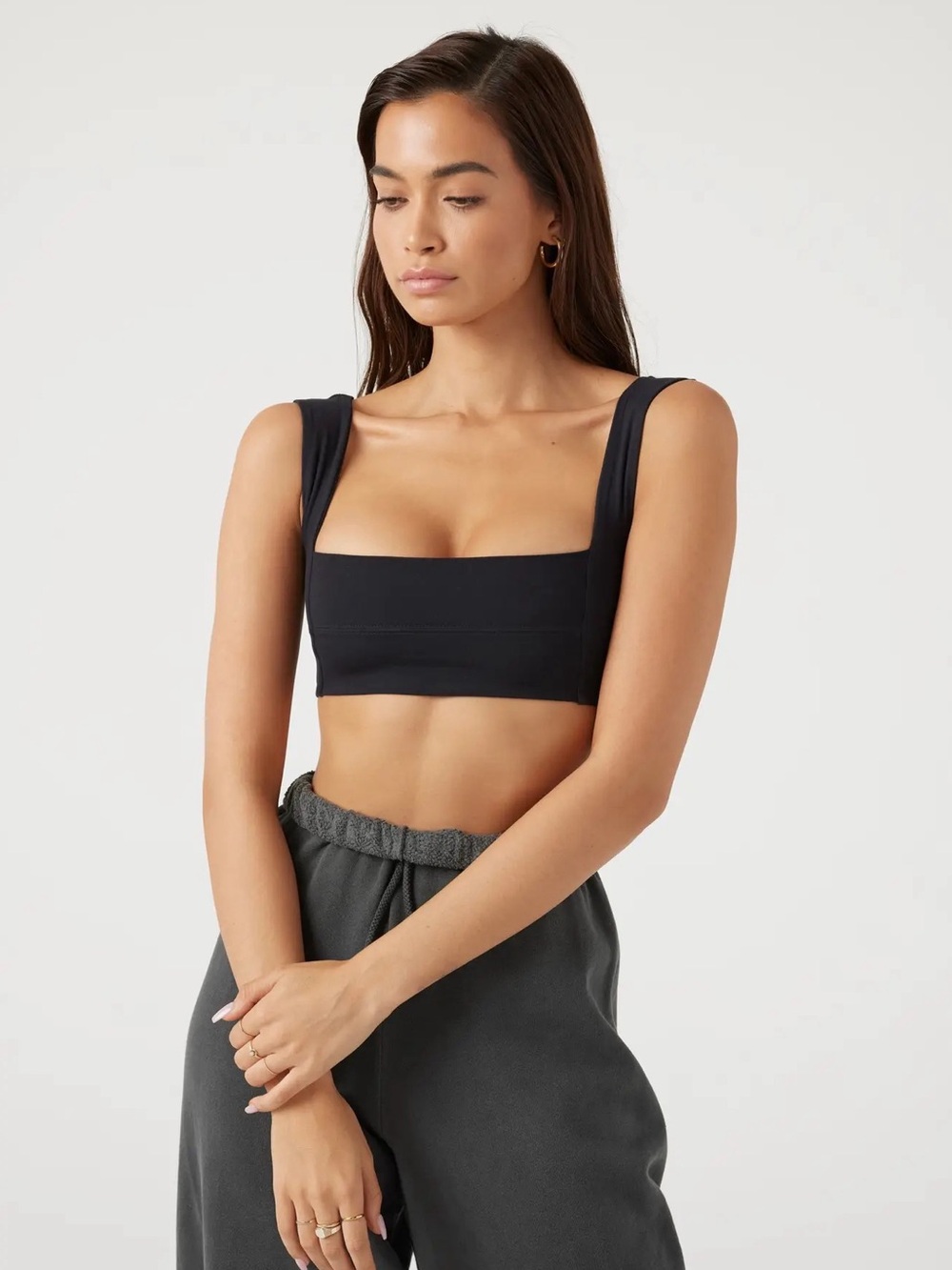 NWT! Joah Brown Square Neck Bandeau Bra